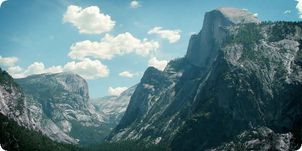 Yosemite Valley's Half Dome